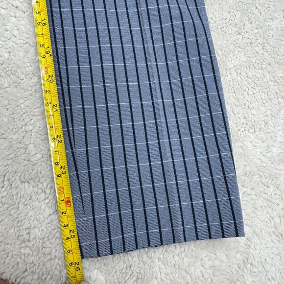 NEW Theory Womens Blue Stripes Straight Leg Dress Pants, Size 4 NWOT - Picture 10 of 11
